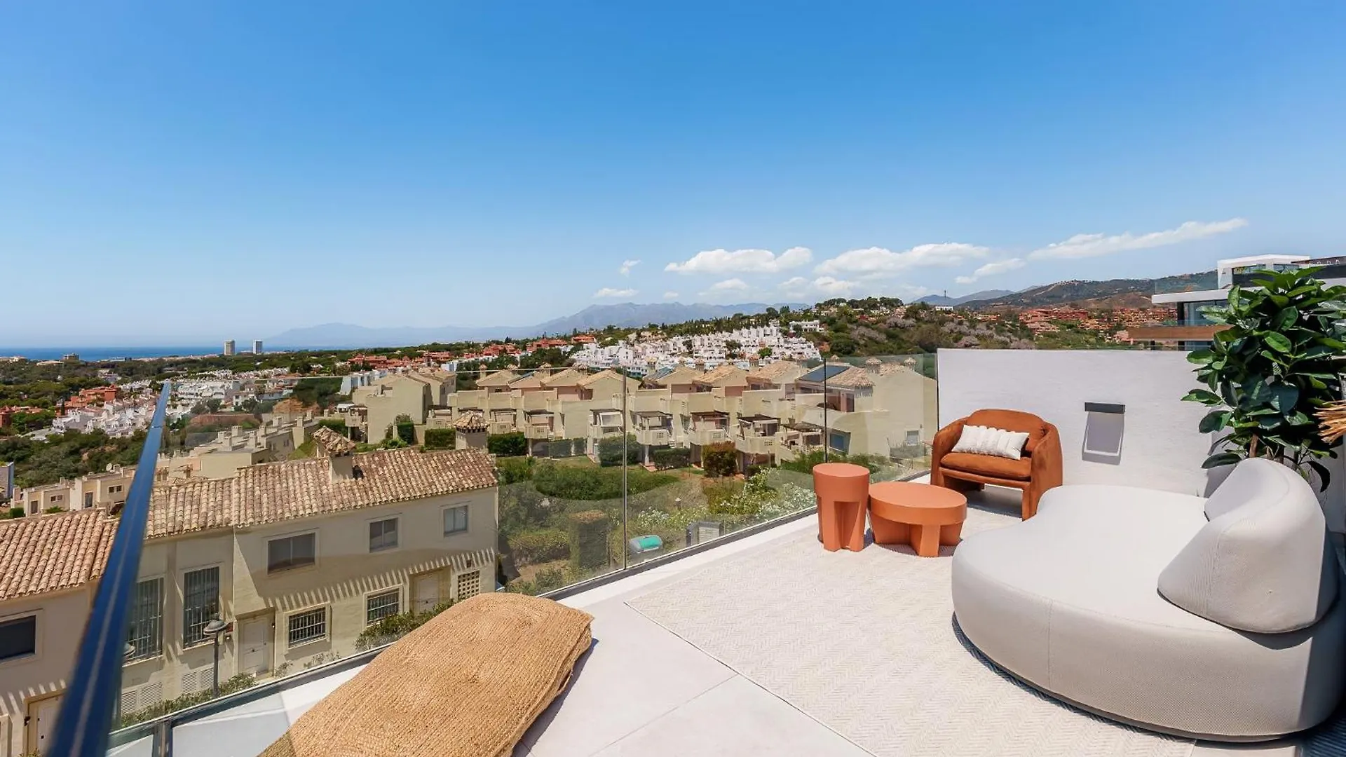 Villa Vida - Luxury Panorama Seaview Penthouse In Organic-Boho Design With Pool, Gym, Spa Марбелья 0*,